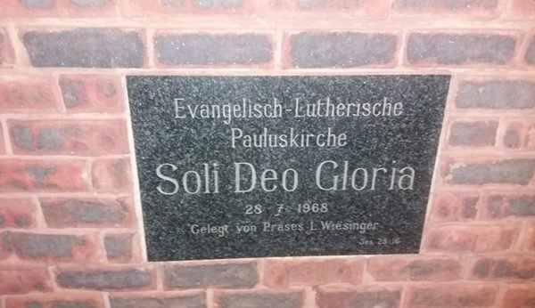 50 JARIGE BESTAANSJAAR: DIE EVANGELIESLUTHERSE PAULUSGEMEENTE: PRETORIA (DEEL 2)